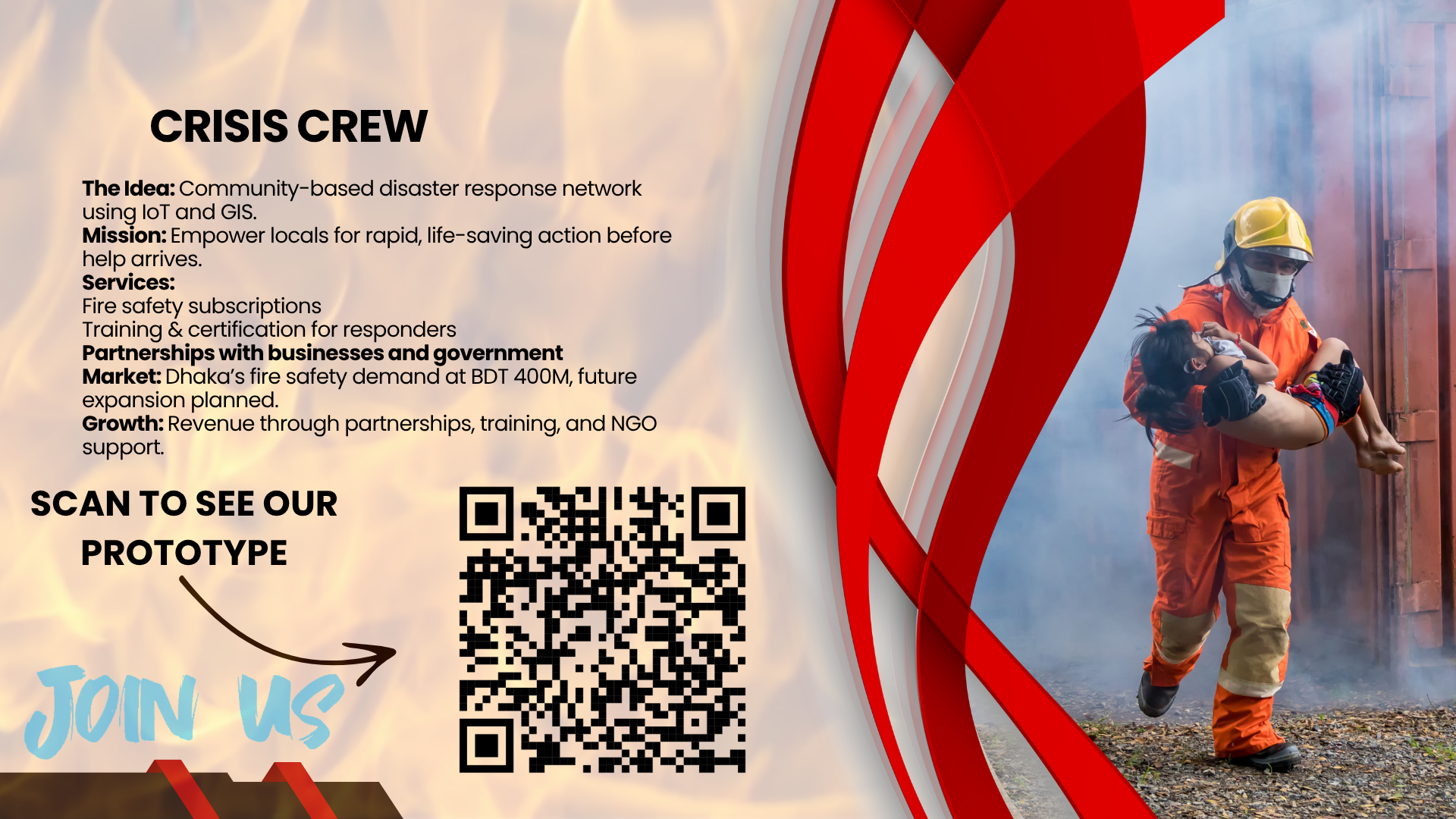 CrisisCrew — Fire Safety & Disaster Management